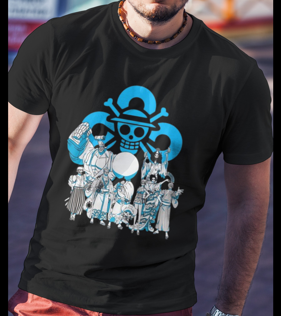 Cloud9 X One Piece Crew Straw Hat Pirates Exclusive Collaboration T-Shirt