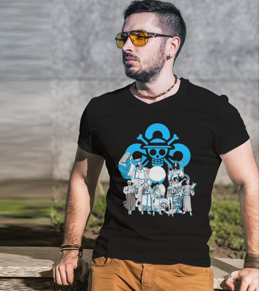Cloud9 X One Piece Crew Straw Hat Pirates Exclusive Collaboration T-Shirt