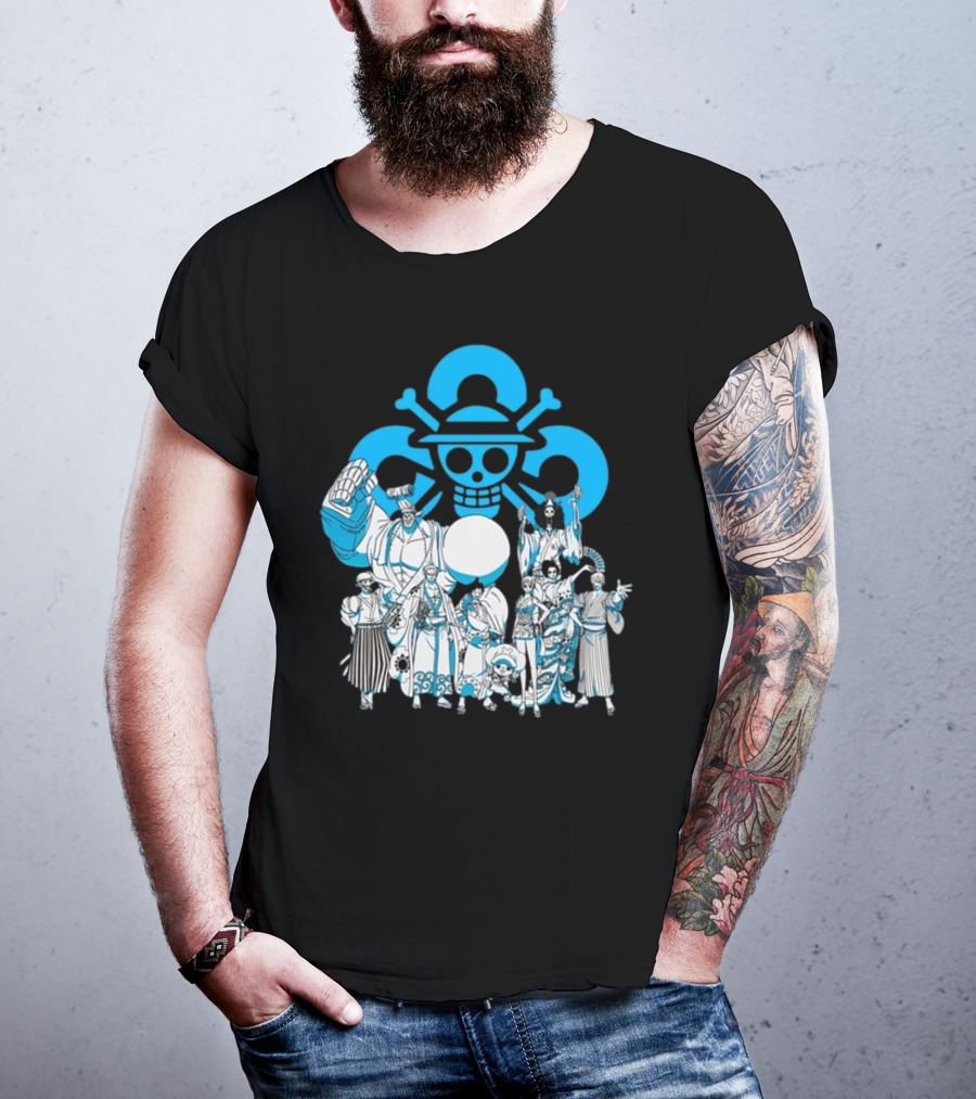 Cloud9 X One Piece Crew Straw Hat Pirates Exclusive Collaboration T-Shirt