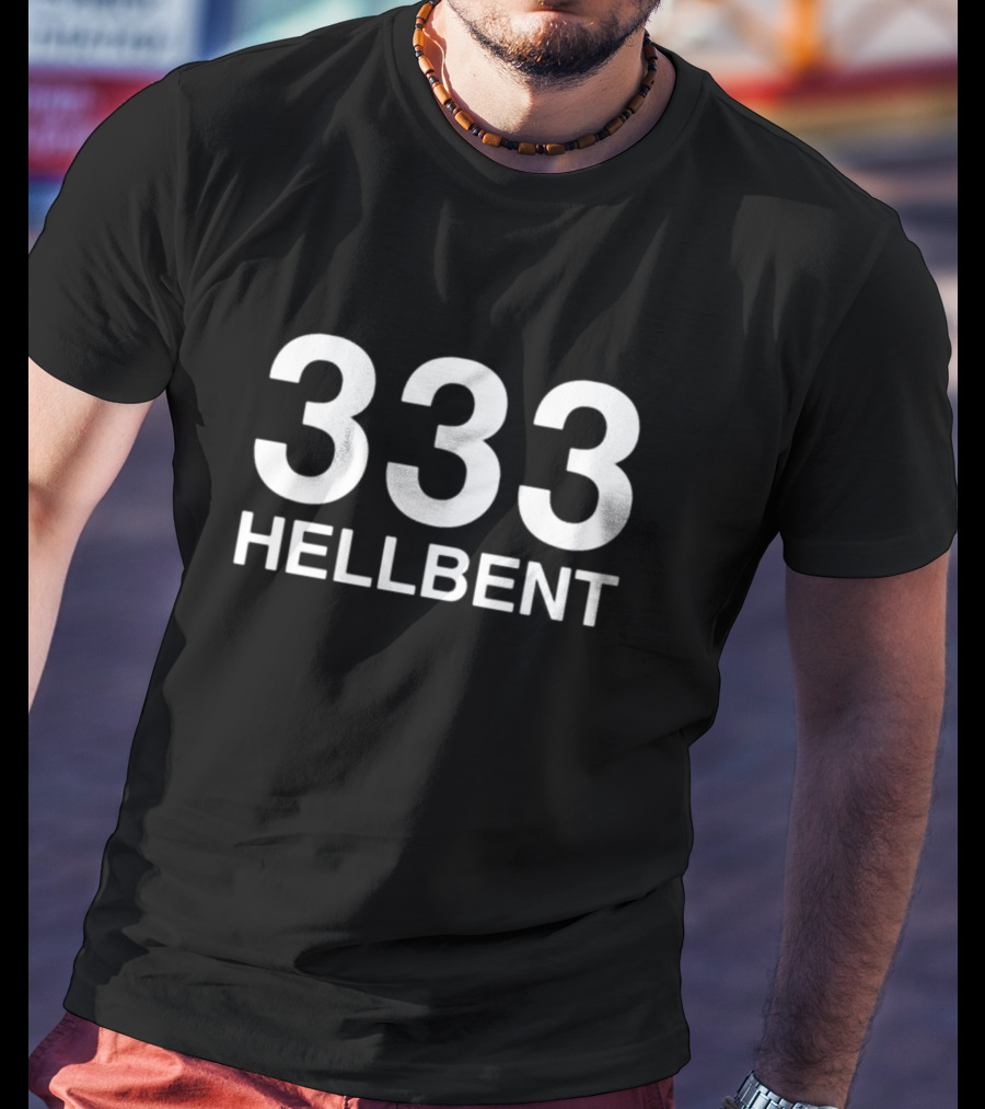 333 Halfevilco Hellbent Records Collaboration T-Shirt