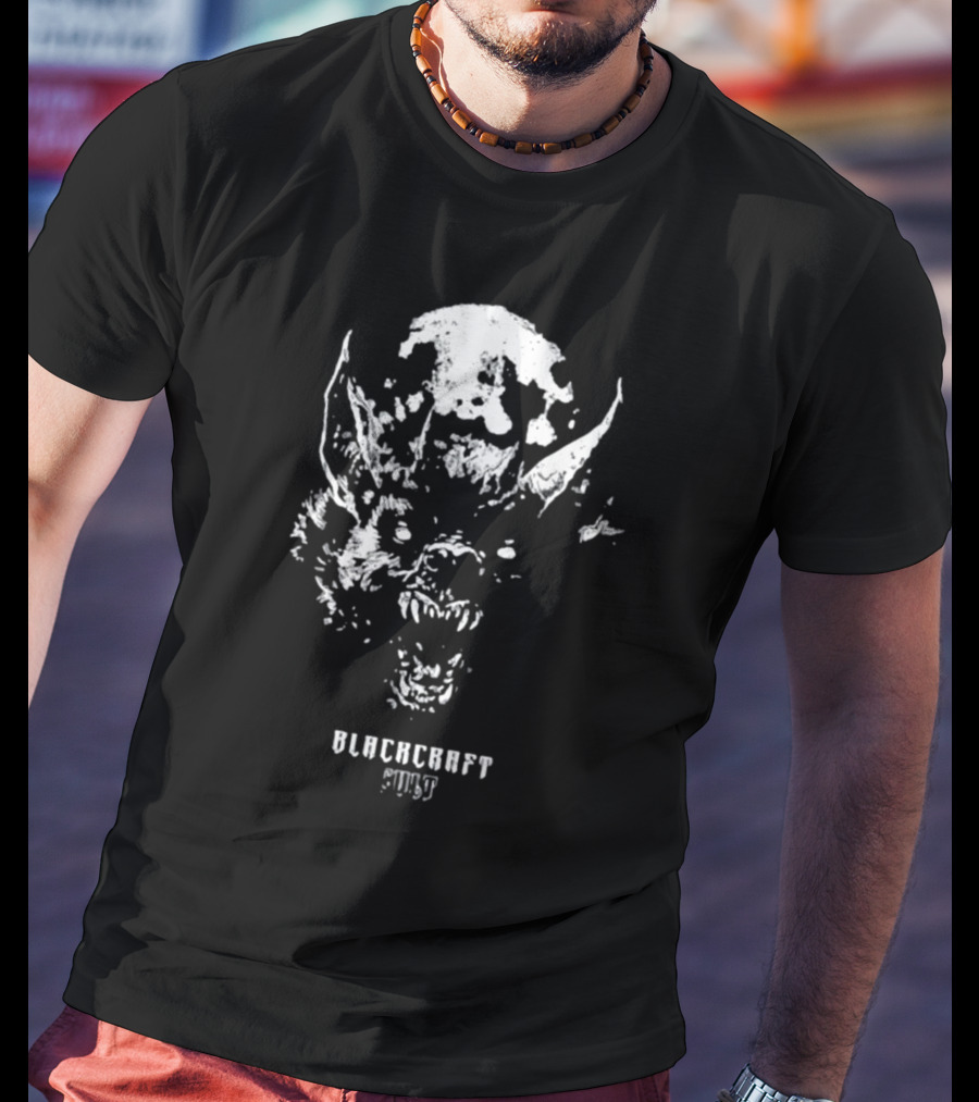 Blackcraftcult Spooky Bat Face T-Shirt