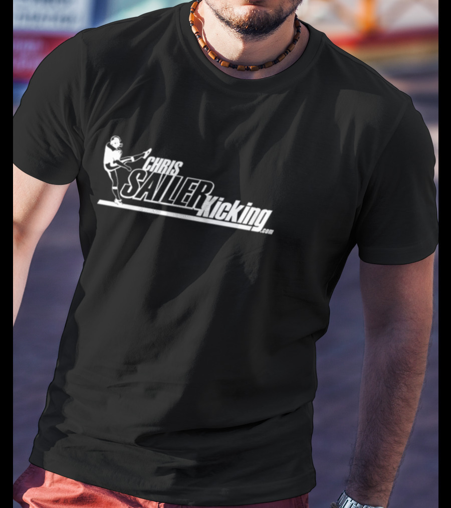 Chris Sailer Kicking Football Training T-Shirt