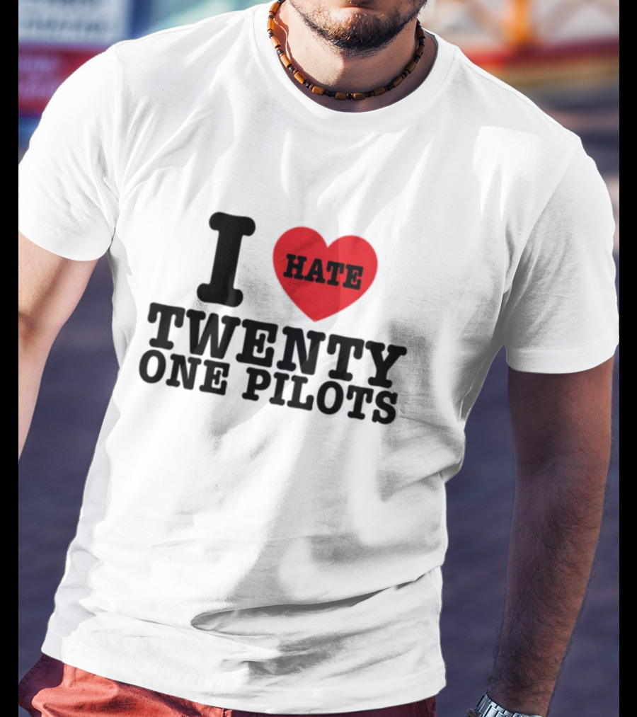 I Heart Hate Twenty One Pilots T-Shirt
