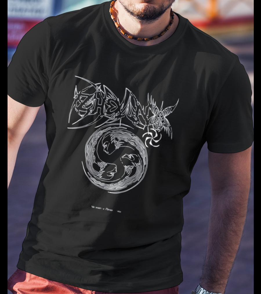 Zheani Folk She Wants A Throne Of Skulls Ying Yang T-Shirt