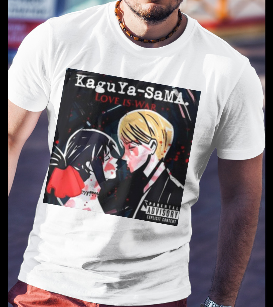 Kaguya-Sama Love Is War Explicit Content Parental Advisory T-Shirt