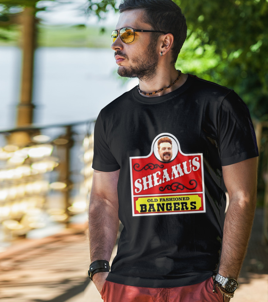Sheamus Old Fashioned Bangers Retro Label T-Shirt