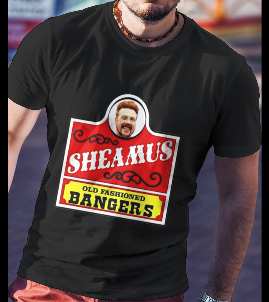 Sheamus Old Fashioned Bangers Retro Label T-Shirt
