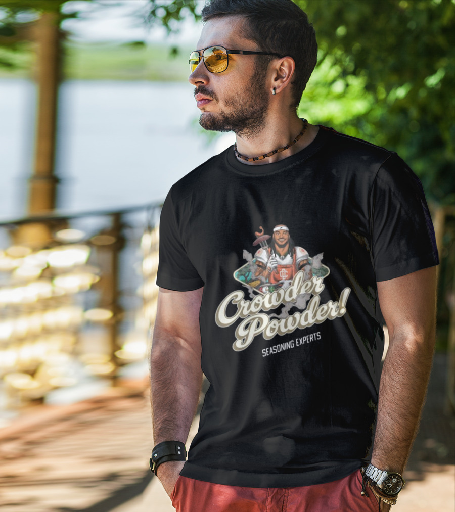 Crowder Powder Seasoning Experts Barbecue Character T-Shirt