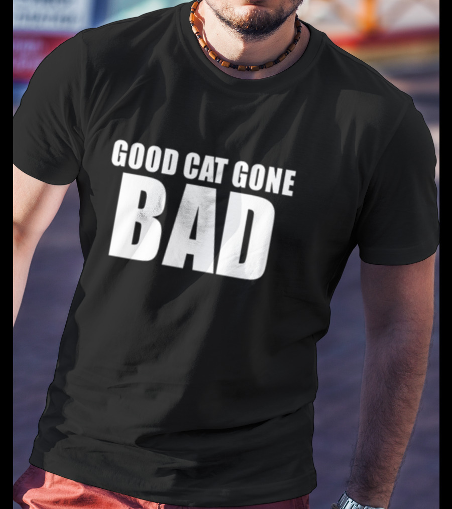 Sukiwiththegood Sukihana Good Cat Gone Bad T-Shirt