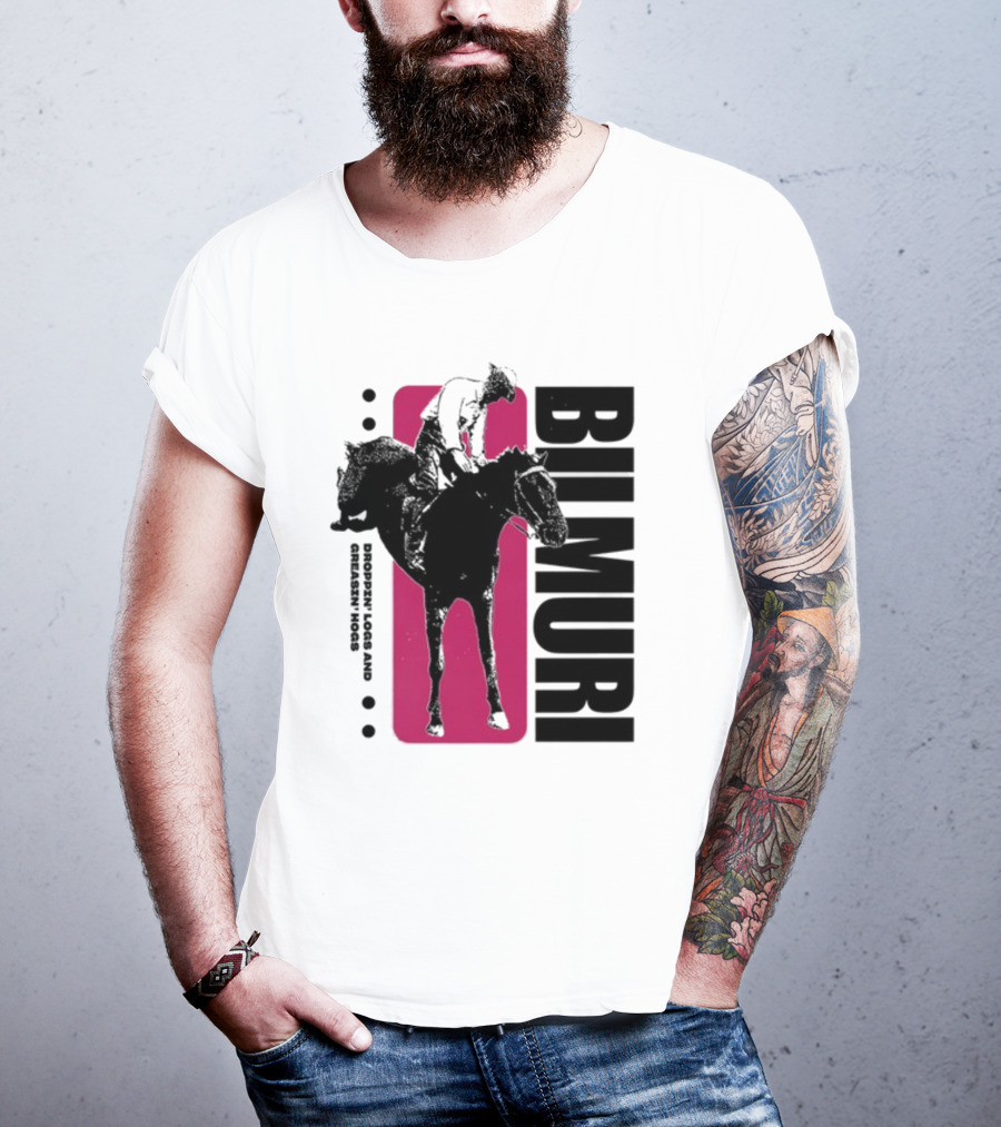 Bilmuri Droopy Loops And Greenish Horse T-Shirt