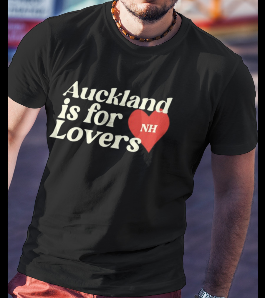 Auckland Is For Lovers NH Heart T-Shirt
