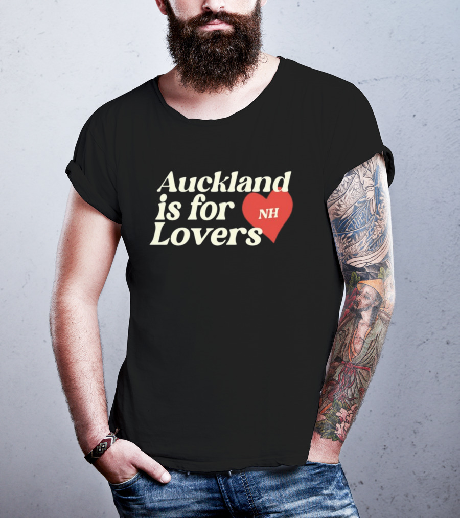 Auckland Is For Lovers NH Heart T-Shirt