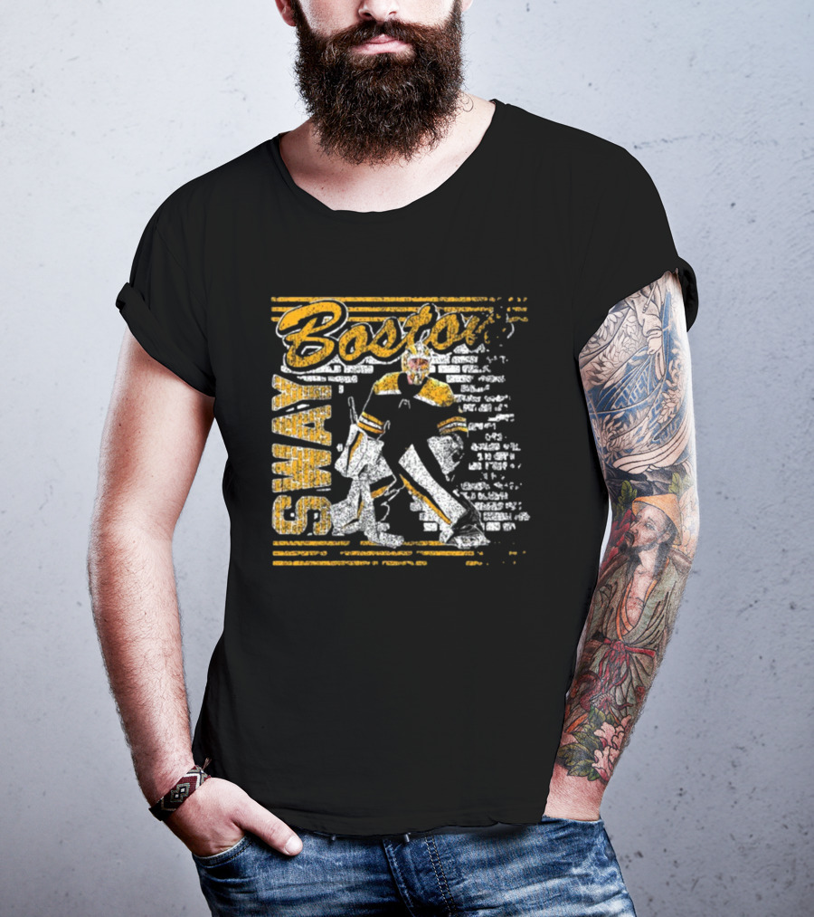Boston Sway Hockey Brick Wall T-Shirt