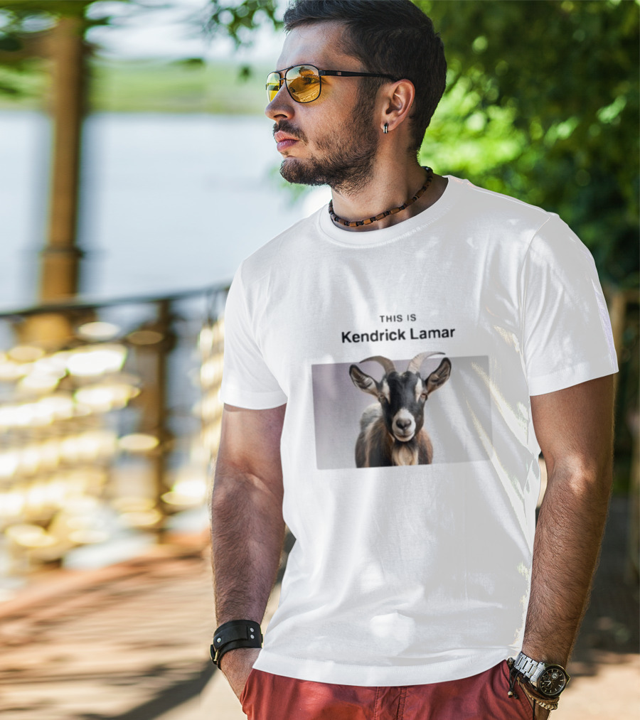 This Is Kendrick Lamar Goat Image T-Shirt