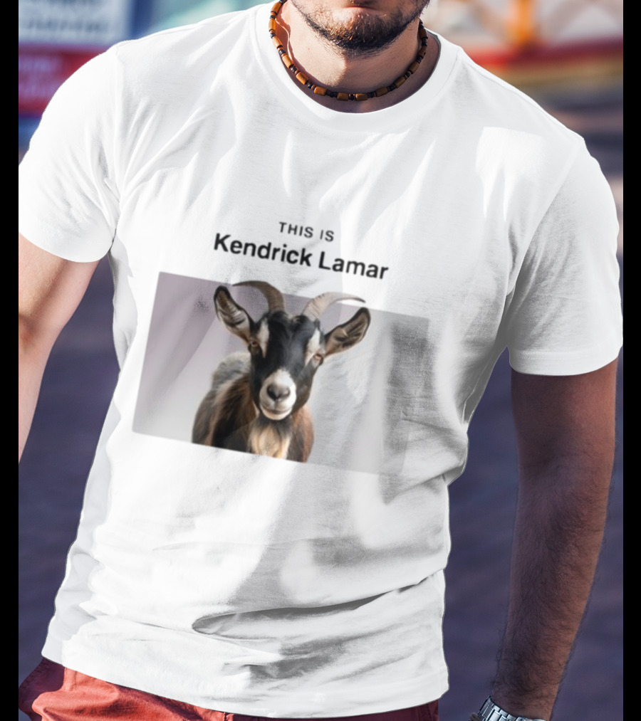 This Is Kendrick Lamar Goat Image T-Shirt