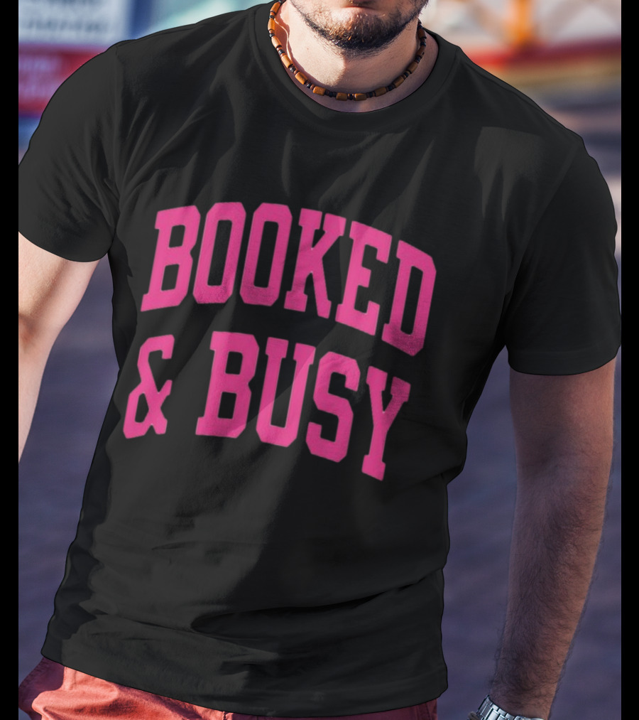 Booked And Busy Girl Tribe Co T-Shirt