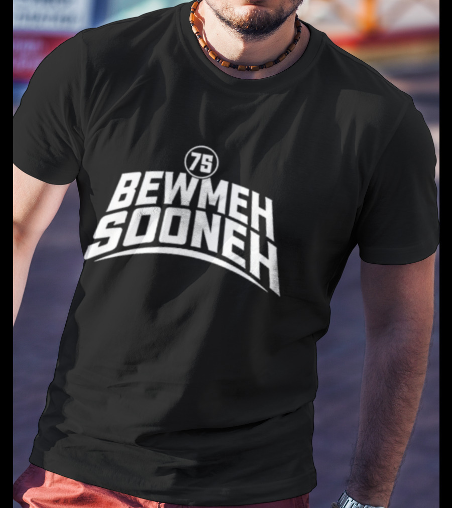 75 Bewmeh Sooneh Retro Sports Emblem T-Shirt