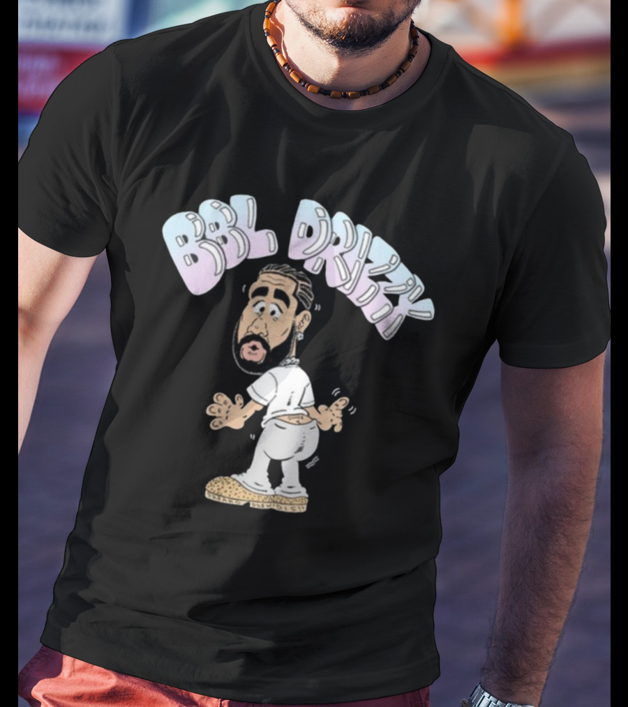 BBL Drizzy Freakorico Cartoon Character Fun T-Shirt