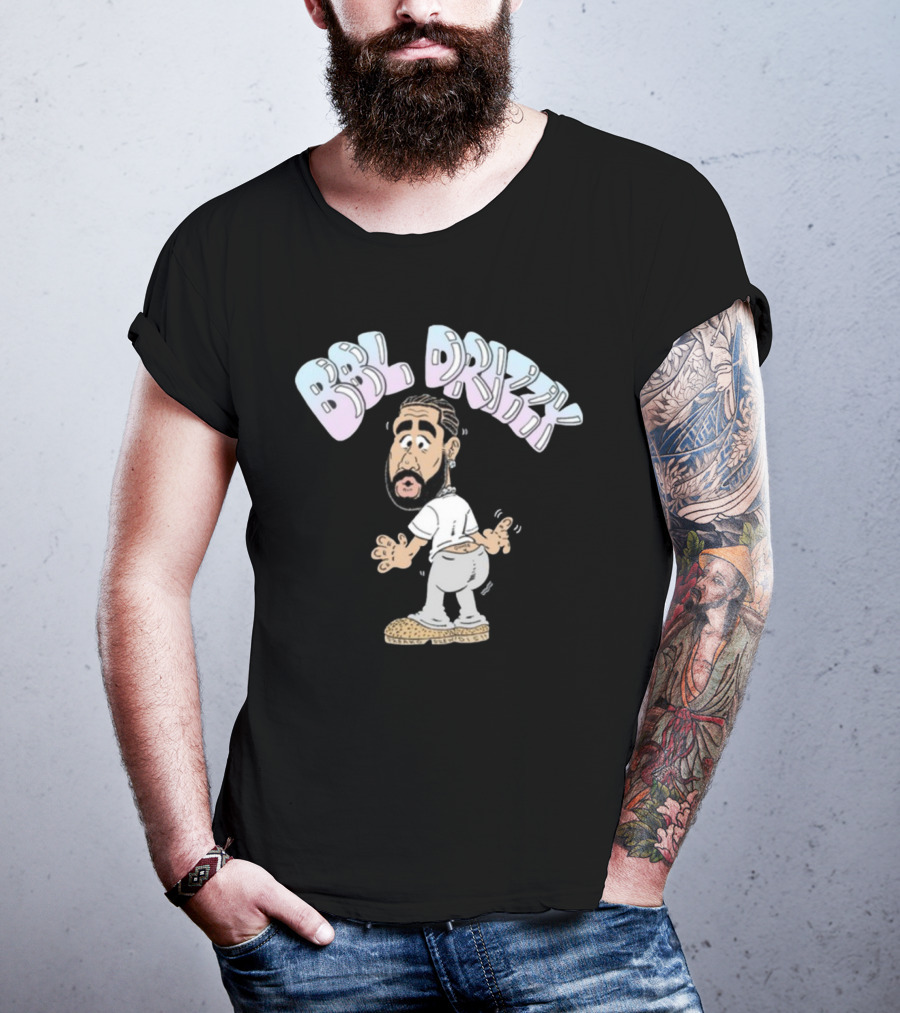 BBL Drizzy Freakorico Cartoon Character Fun T-Shirt