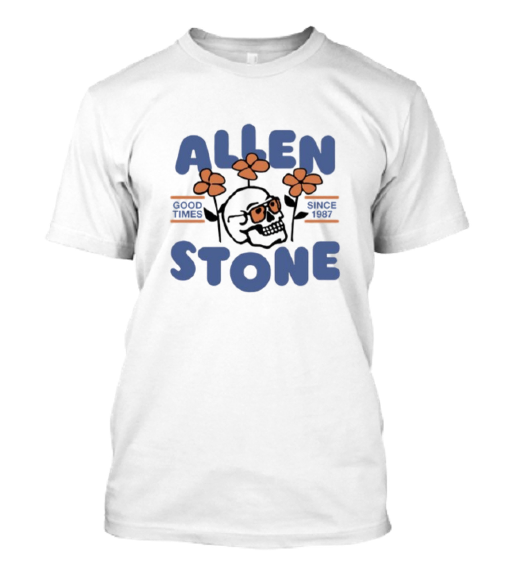 Allen Stone Skull Good Times Since 1987 T-Shirt