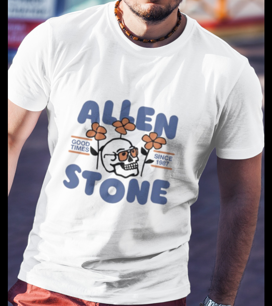 Allen Stone Skull Good Times Since 1987 T-Shirt