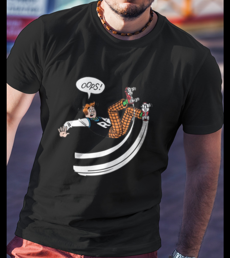 Archie Comics Roller Skating Oops Moment Comic Panel T-Shirt