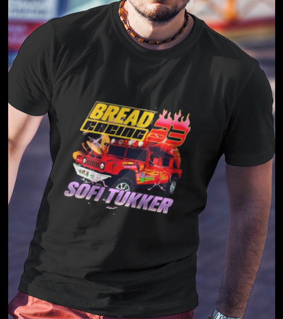 Bread Racing 33 Sofi Tukker Red Hummer With Flames T-Shirt