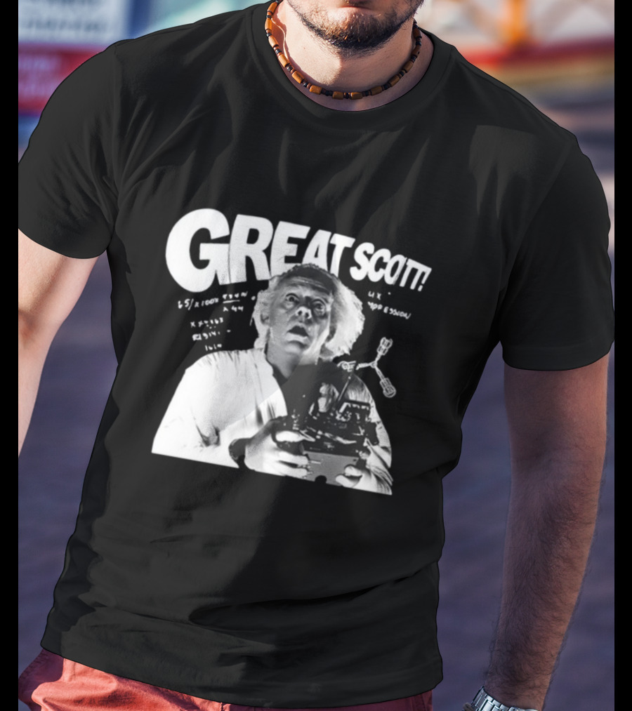 Great Scott Bttf Doc Emmett Brown T-Shirt