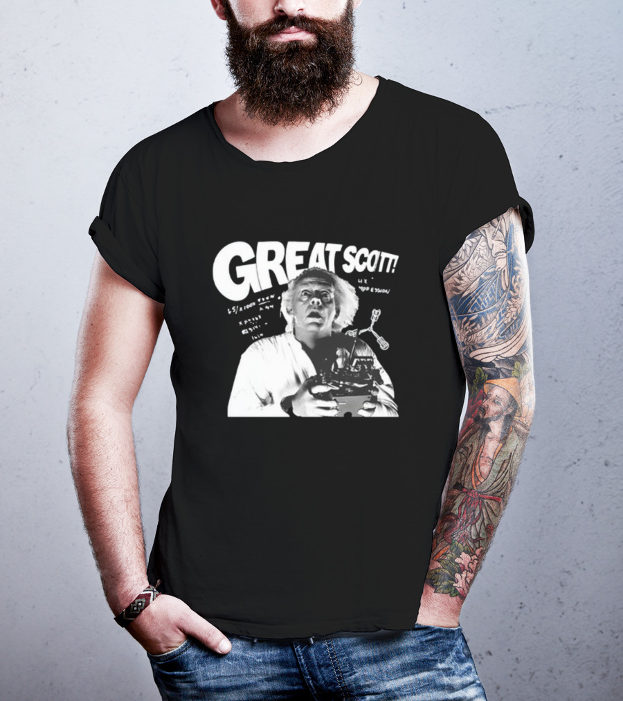 Great Scott Bttf Doc Emmett Brown T-Shirt