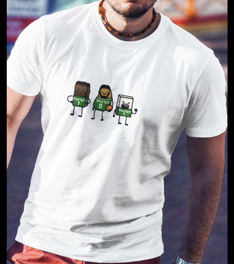 Boston Brownie Potatum White Chocolate Trio T-Shirt