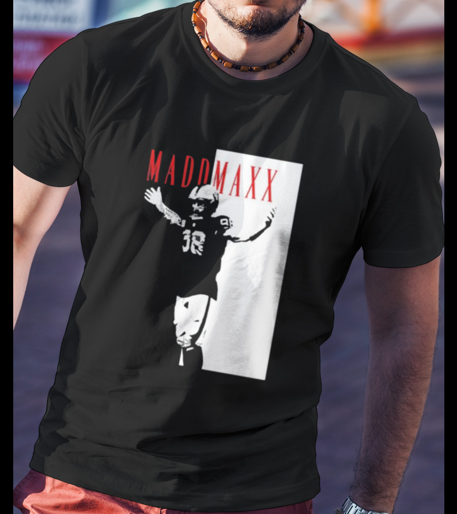 MADD MAXX Football Player T-Shirt