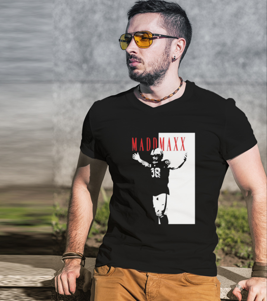 MADD MAXX Football Player T-Shirt