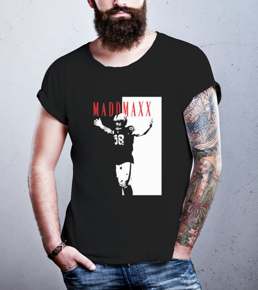 MADD MAXX Football Player T-Shirt