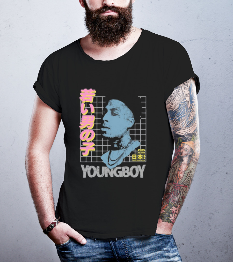 YOUNGBOY Neverbrokeagain Ichiban 日本 T-Shirt