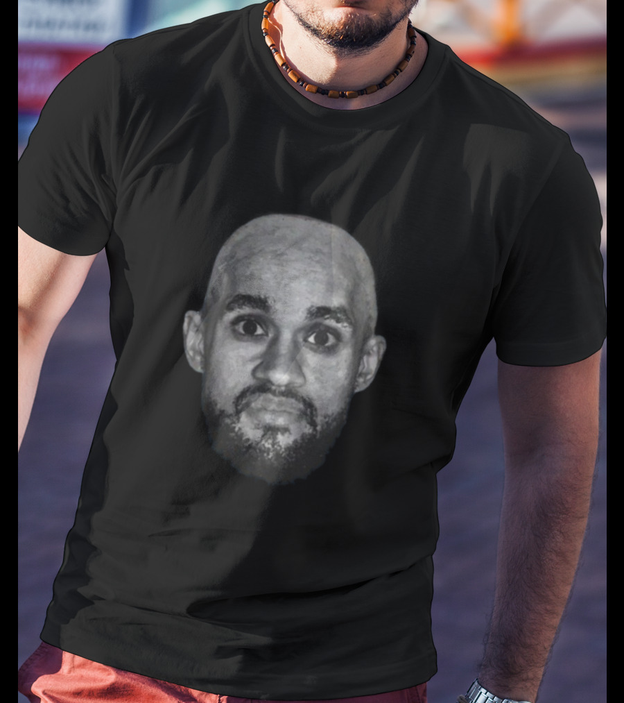 Bald Derrick White Funny Face Boston Celtics T-Shirt