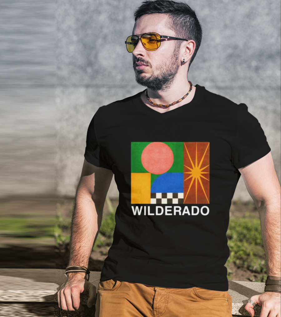 Wilderado Colorful Geometric Abstract T-Shirt