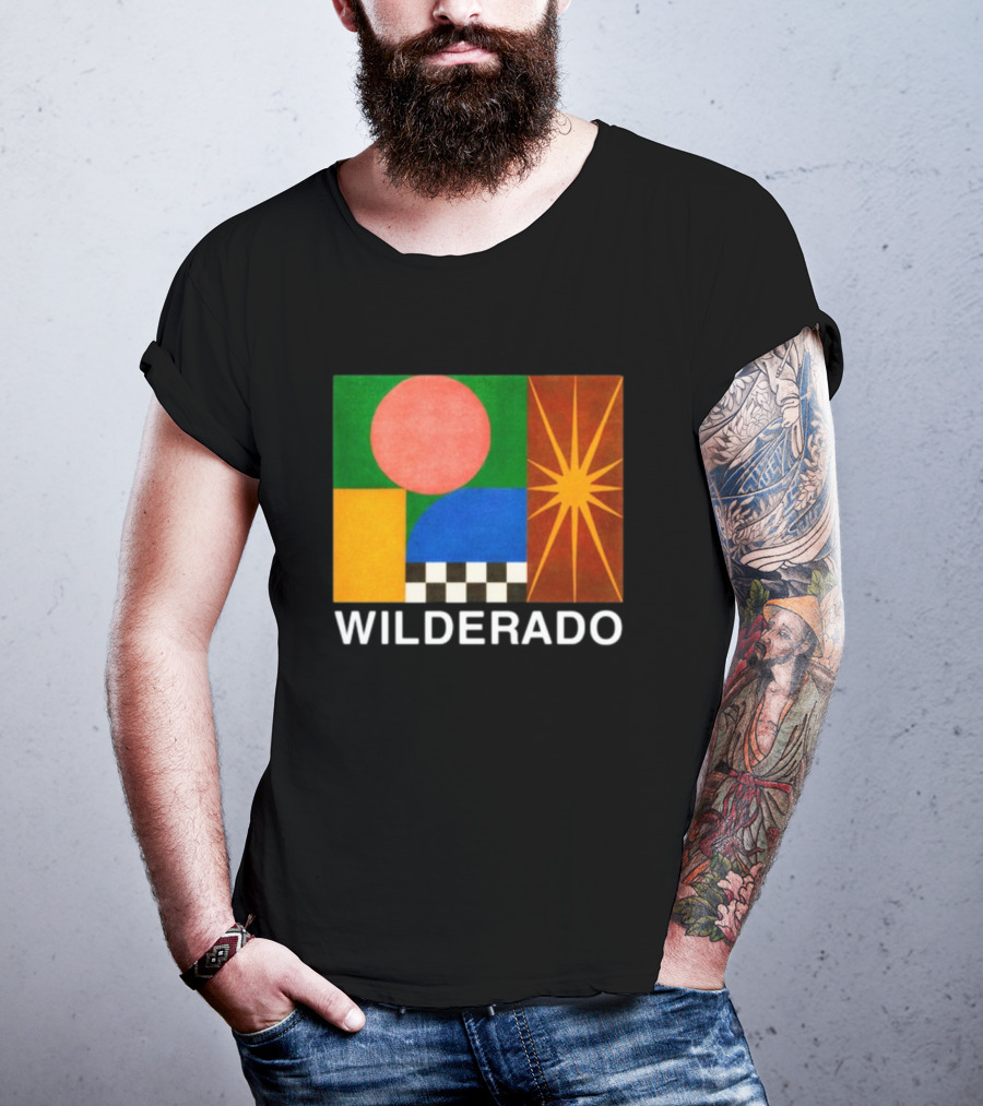 Wilderado Colorful Geometric Abstract T-Shirt