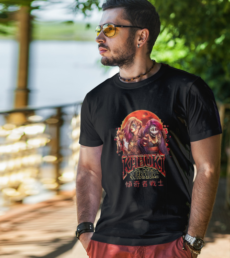 Asuka The Kabuki Warriors Blood Moon T-Shirt