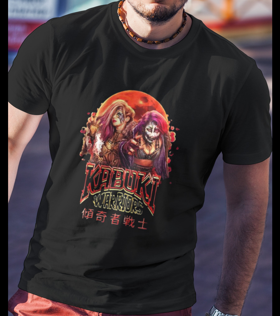 Asuka The Kabuki Warriors Blood Moon T-Shirt