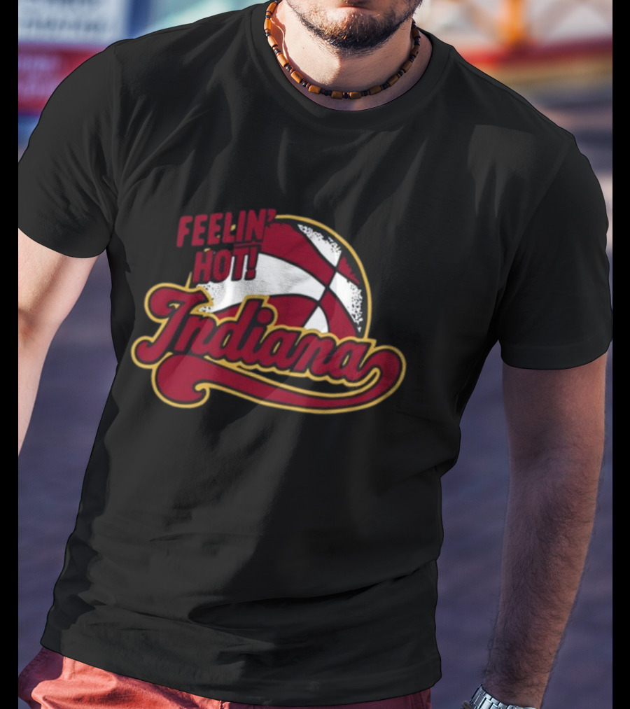 Fever Legend Tamika Feelin' Hot Indiana Basketball T-Shirt