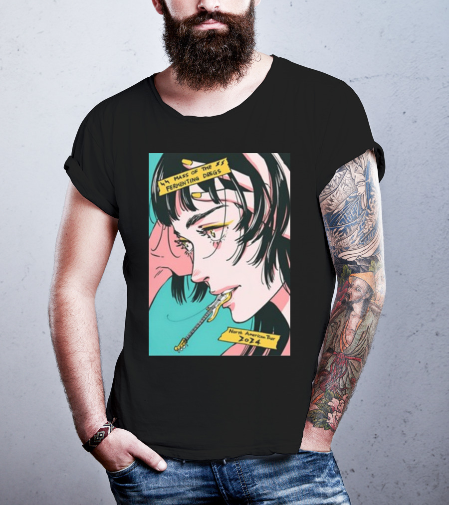 Motfd Ai Kozaki Mass Of The Fermenting Dregs North American Tour T-Shirt