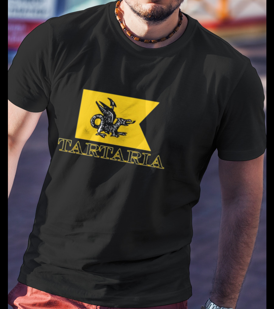 Tartaria Flag Emblem With Mythical Creature T-Shirt