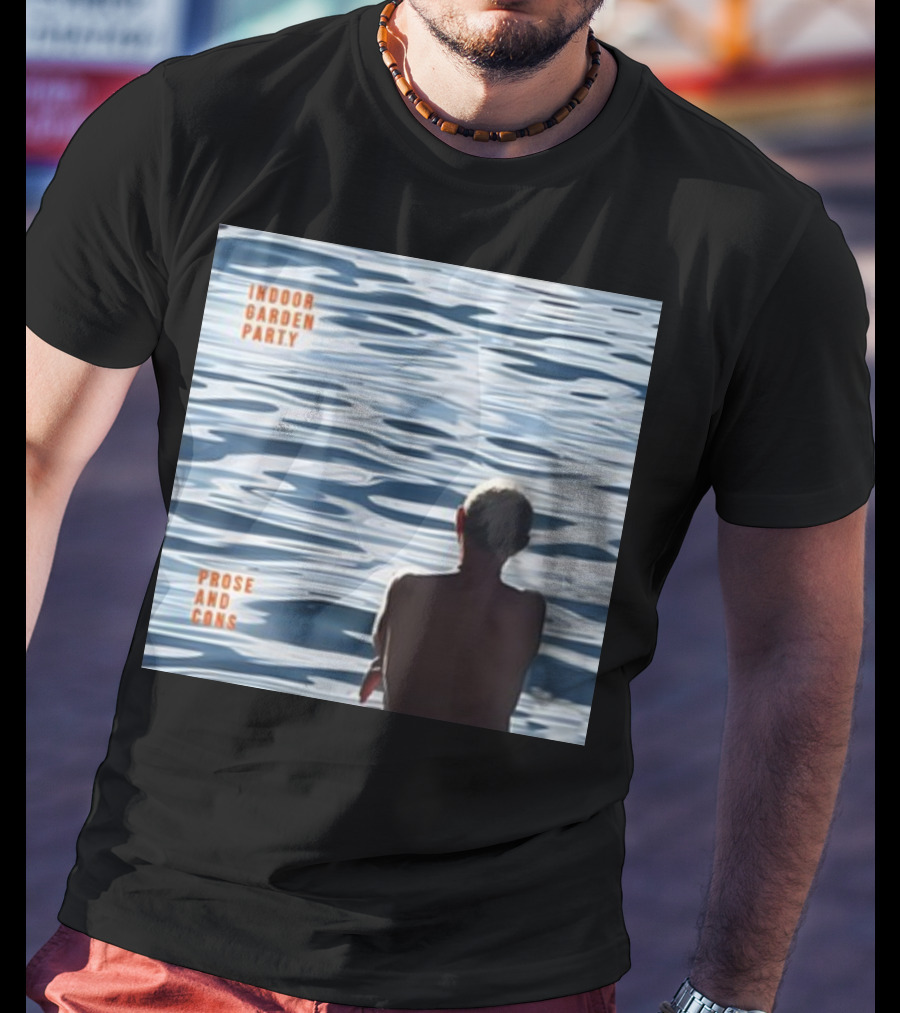 Russell Crowe Indoor Garden Party Prose And Cons Water Reflection T-Shirt