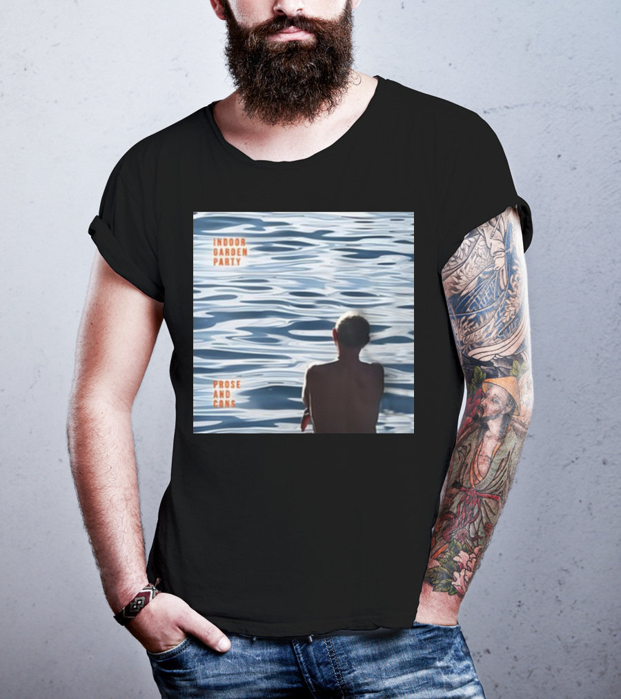 Russell Crowe Indoor Garden Party Prose And Cons Water Reflection T-Shirt