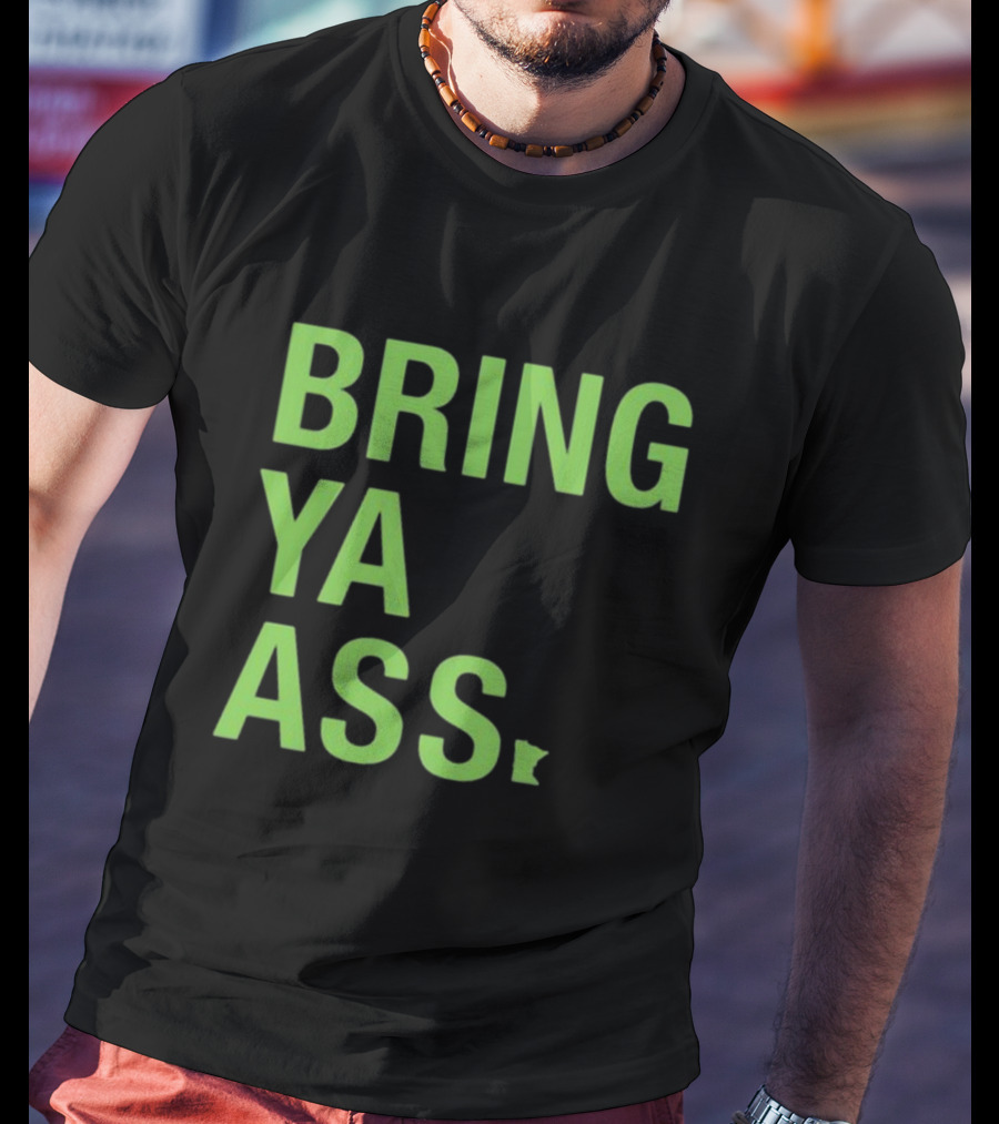 Bring Ya Ass Sota Clothing Minnesota State Outline T-Shirt