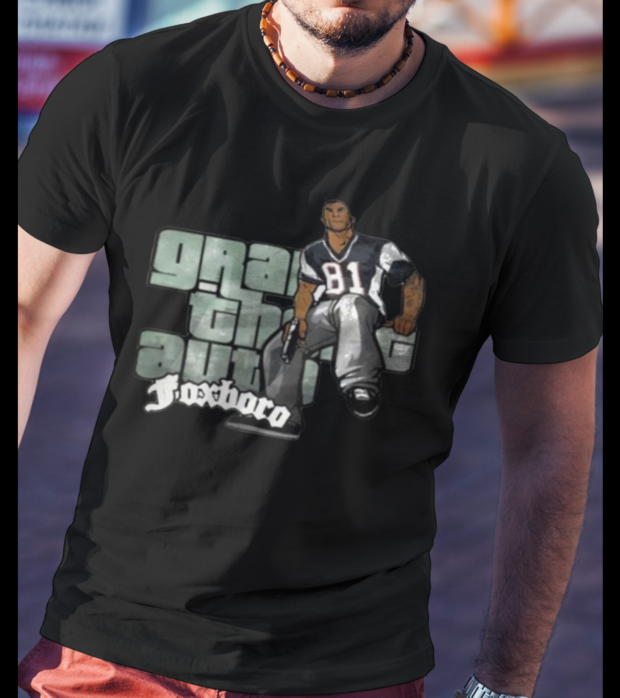 Grand Theft Auto Foxboro 81 Jersey Character T-Shirt