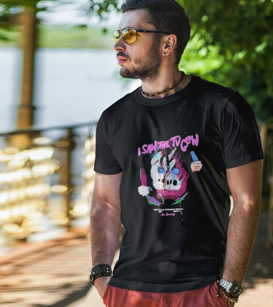 I Saw The TV Glow Get Your Sprinkly Stick Ready Mr Sprinkly T-Shirt