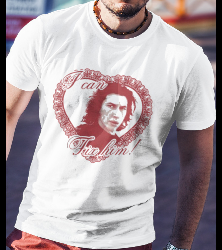 I Can Fix Him Kylo Ren Heart Frame T-Shirt