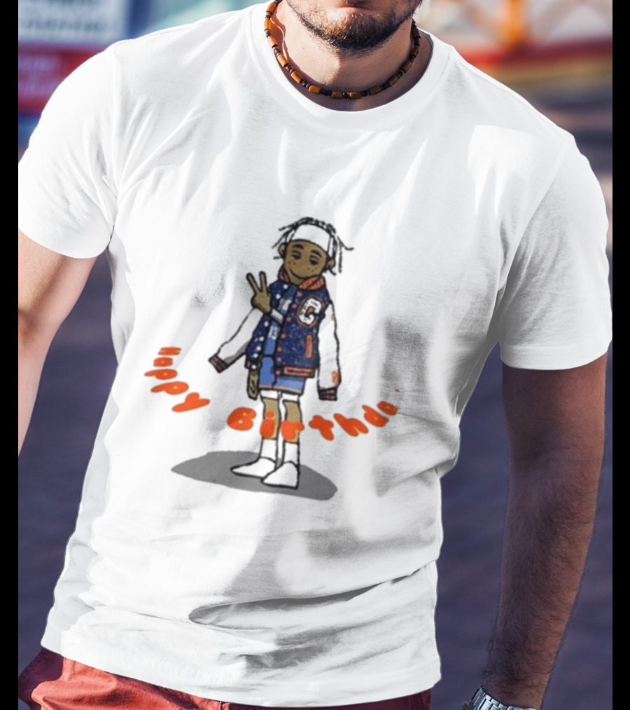 Cason Wallace Happy Birthday Peace Sign T-Shirt