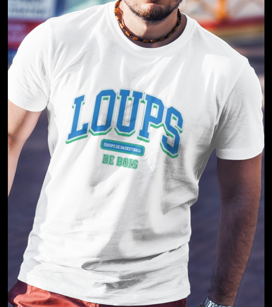 Loups Équipe De Basketball De Bois Rudy Gobert T-Shirt